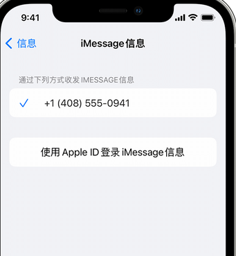 梁园apple维修iPhone上无法正常发送iMessage信息 