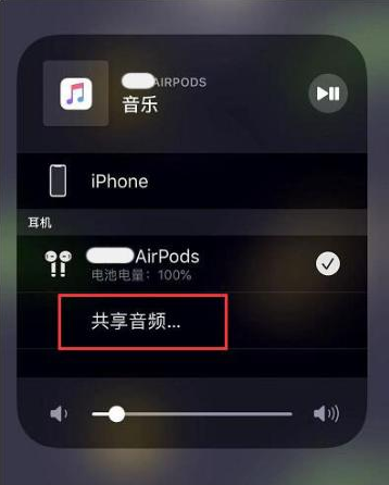 梁园苹果14音频维修点分享iPhone14音频共享设置方法 