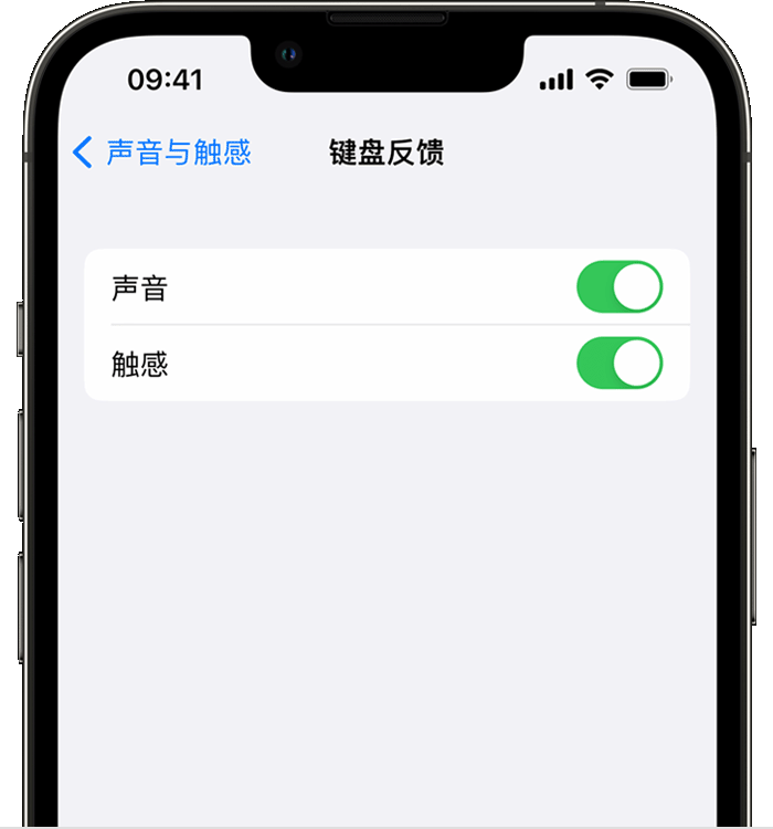 梁园苹果14维修店分享如何在 iPhone 14 机型中使用触感键盘 